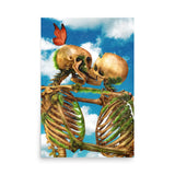 Til Death – Skeleton Surreal Art Poster